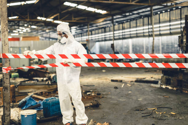 Professional Infectious Disease Decontamination technician working in Bigelow, MN